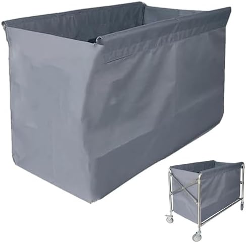 Removable Waterproof Laundry Cart Liner Bag - Durable Ox Cloth for Rolling Laundry Basket, Easy to Clean, Perfect for Home & Laundry Room Organization