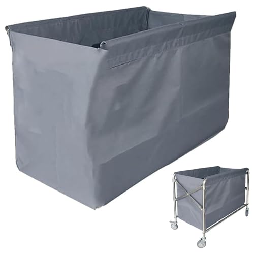 Replacement Liner Bag for Laundry Cart - Removable Oxford Cloth Storage Bag for Rolling Laundry Basket and Trolley, Hotel Room Work Trolley Replacement