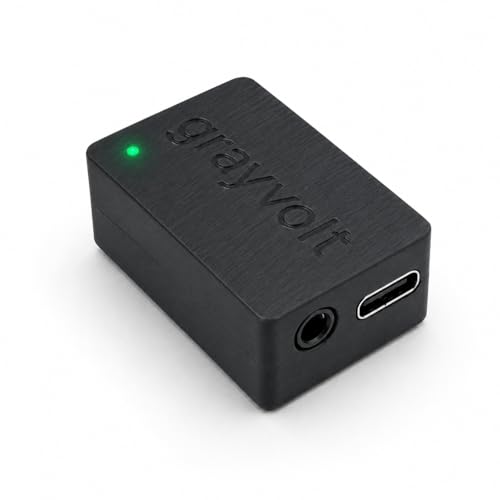 Grayvolt Vibration Analyzer - WiFi 6-Axis Vibration Sensor for CNC Spindle, Machine Health Monitoring, Real-Time FFT, USB-C