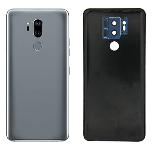 Replacement Battery Back Cover Oem Rear Panel Glass Door All Carriers Pre-Installed Camera Lens For Lg G7 Thinq G710Ulm G710Vmx G710Pm Lmg710Tm/Vm #TOP1