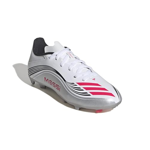 Botas de fútbol infantiles adidas F50 para césped natural seco y terrenos múltiples 4