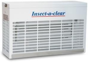 Insect - A - Clear Compact Range - 15W Professional Fly Zapper Killer Unit With Standard Lamp
