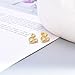 Cute Stud Earrings for Girls Teens Women - Sterling Silver Hypoallergenic Cubic Zirconia Mouse Drop Dangle Earrings Dainty Sweet Red Bow Earrings Studs Post Fashion Jewelry Gifts for Christmas