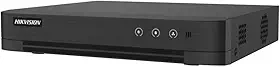 DVR 8 Canais 1080p Lite H.265 Pro+ com Áudio Bidirecional e Suporte a 10 Câmeras IP Hikvision DS-7208HGHI-M1/T