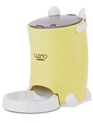 LUSMO Automatic Pet Feeder Yellow L-AF120Y