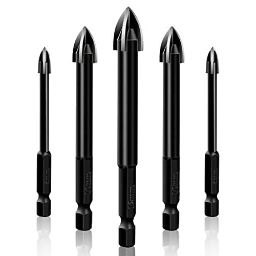 Set di punte per trapano triangolo in carburo di