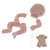 Wene Reborn Doll Kit, Simulated Baby Reborn Kits Unpainted Vinyl Doll Making Supply for Beginners