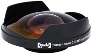 Opteka Titanium Series 52mm 0.3X HD Ultra Fisheye Lens for Sony DCR-TRV900, DCR-VX1000, DSR-200 and DSR-PD100 Video Camcorders