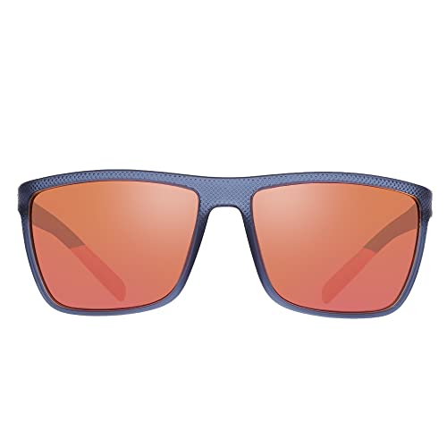 ZENOTTIC Polarized Sunglasses for Men Lightweight TR90 Frame UV400 Protection Square Sun Glasses - Thumbnail 2