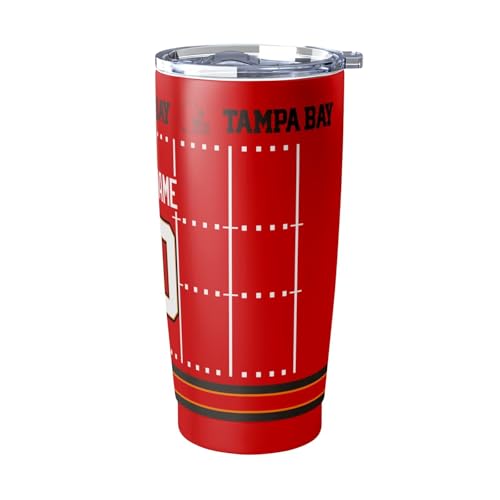 Image of ANTKING Tampa Tumbler 20 oz Travel Coffee Cup for Men Women Boy Custom Name Number Gifts