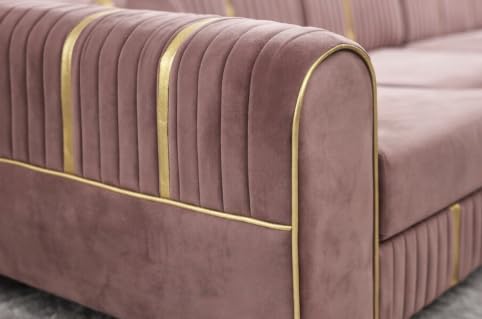 Contemporary Comfort Sofa Built with Supportive Foam Seating and Elegant armrests for Everyday Modern Home Relaxation