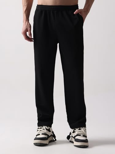 GRECIILOOKS Men's Loose Mid Rise Regular | Sports Stylish Track Pant | Trouser (Available in Plus Size and Combo Pack of 2)
