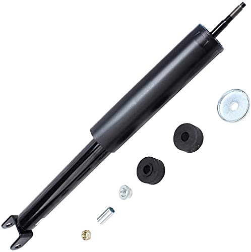 Image of Detroit Axle - 4pc Shock Absorbers for 10-12 Ford Taurus Lincoln MKS, 2 Front Bare Strut Shock Absorbers 2 Rear Shock Absorbers Assembly 2010 2011 2012 Replacement