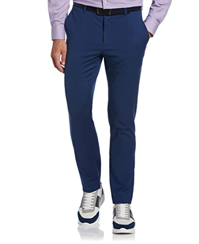 Pantalon Azur Perry Ellis Very Slim Fit Solid Stretch pour Homme en taille 30W x 29L