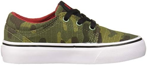 DC Unisex-Child Trase TX SE Skate Shoe, camo, 10.5M M US Big Kid | Image 5