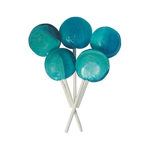 Blue Raspberry Mega Lollies (x10) Cover