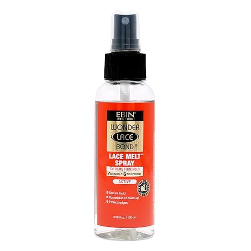 Image of WONDER LACE BOND Lace Melt Spray - Active 3.39 fl.oz. /100ml | Flawless,Natural, and Seamleass finish, No Reside, Long Lasting Formula with Protecting Edges, Perfect for wigs