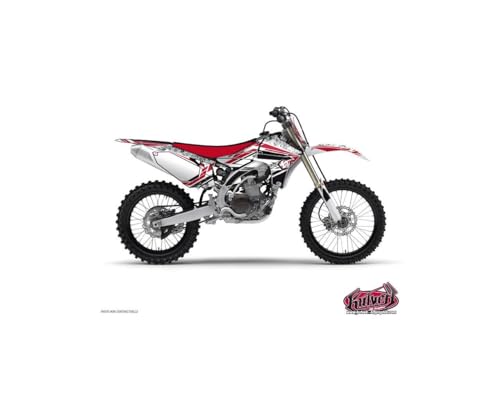 Kit déco moto cross Spirit Yamaha 125 YZ rouge autocollant de protection