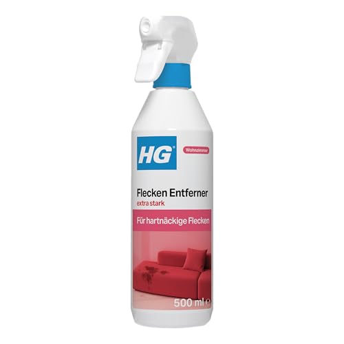 HG Fleckenspray extra stark – ein unglaublich wirksamer Fleckenentferner - 500ml