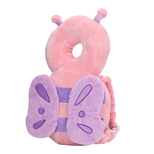 Almofada de Segurança para As Costas das Crianças, Almofada Protetora de Cabeça de bebê PP Enchimento de Algodão 30 Cm Em Forma de Animal para Localização (Tipo A 30cm)