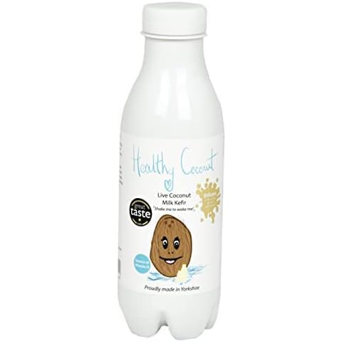 Healthy Coconut 4 Bottles of 500ml Coconut Kefir with 22 Approved Health Claims Cover