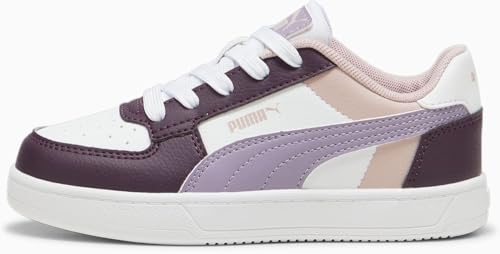 Image of PUMA Unisex-Child CAVEN, Midnight Plum-Pale Plum-PUMA White, Little Kid 1