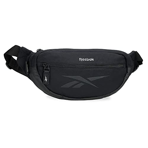 Reebok Newport riñonera Negro 34x14x5 cms Poliéster