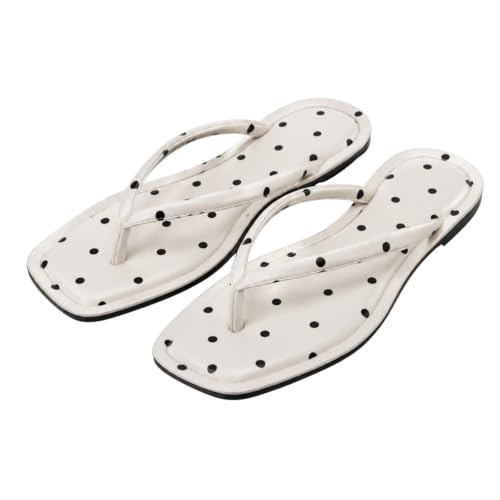 Image of Theater Annistons Flip Flops for Women | Classic Flat Thong Sandals | Lightweight Slip-On Footwear for Daily Wea