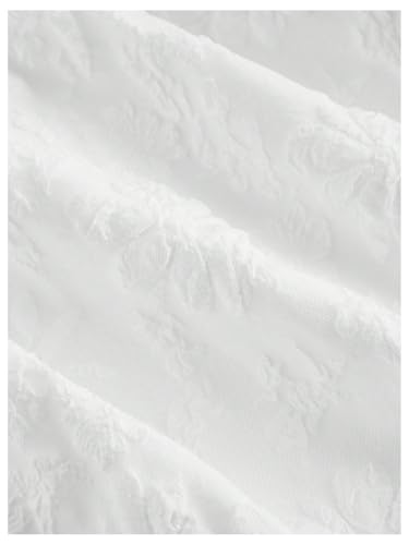 Floerns Women's Elegant Strapless Jacquard Flare Hem Mini Tube Dress4