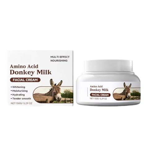 Crème visage au lait d'ânesse soin raffermissant et illuminateur haut de gamme