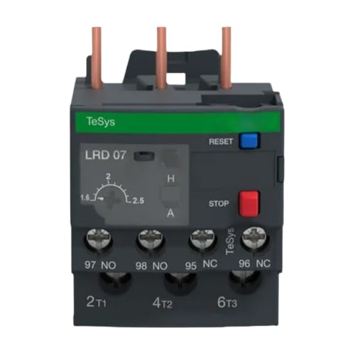 Relais thermique protection contre les surcharges LRD16 sensibilité phase