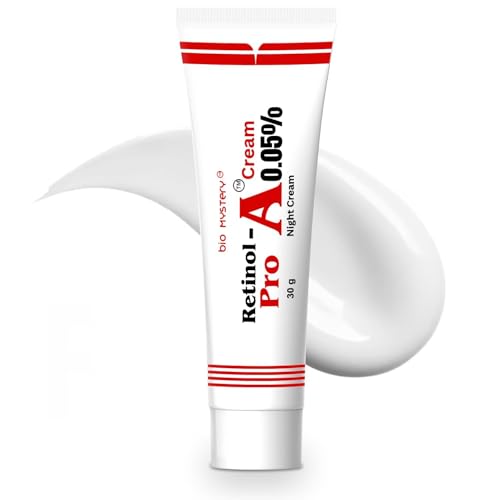 Image of Retinol Pro Night Cream 0.05% Vitamin A Advanced Anti-Aging Moisturizer for Face Fine Lines Wrinkles Sun Spots Uneven Skin Tone 30 g 1.05 oz