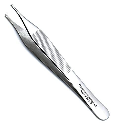 Adson 12cm Serrated Tip 1x2 Rat Tooth Kocher Tweezer Dressing Forcep Plier Instruments