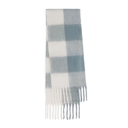 SUNDSGT Winter Scarf for Women Cold Weather Plaid Scarf Soft Warm Long Blanket Thick Oversized Big Scarfs for Women3