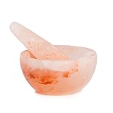 Himalayan Salt Mortar and Pestle Set with a 1 Year Replacement Guarantee!*