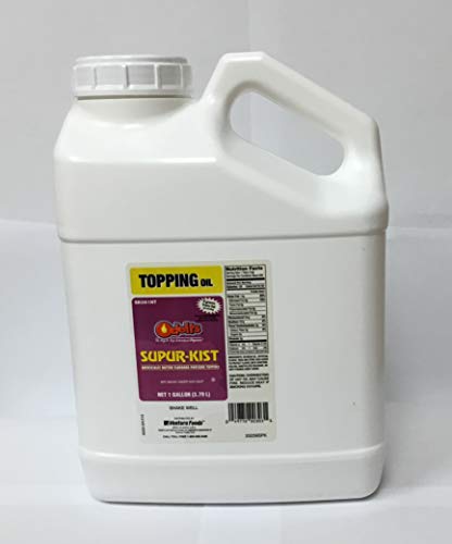 Odell's Popcorn Supur-Kist Topping (Gallon) Case Non-Trans Fat