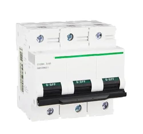 Disjoncteur miniature 3P 100A D 15KA C120L pour tableau électrique triphasé courbe D