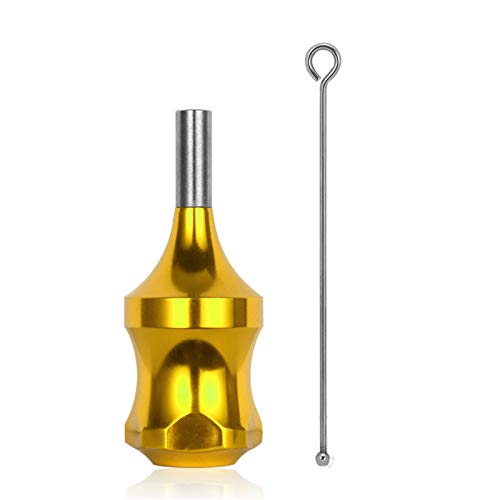 Tubo de agarre para máquina de tatuaje con cartucho ajustable y barra de agujas