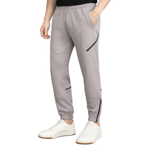 Image of NOBERO Men's Oversized Travel Joggers | Loose Fit | Baggy Relaxed Fit Joggers for Travel