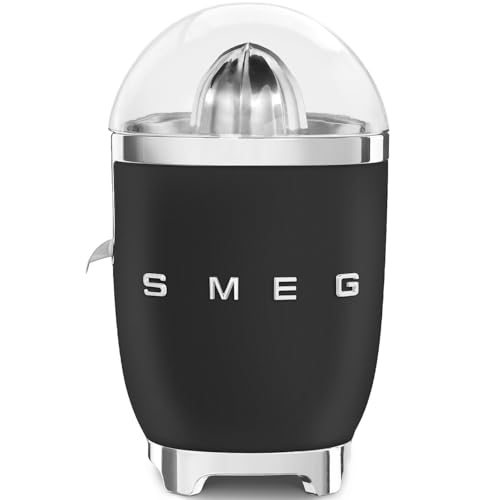 SMEG CJF01BLMEU, Zitruspresse 50'S Style, Black mat