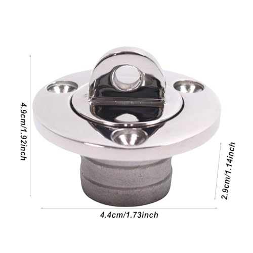Bouchon de vidange en acier inoxydable pour bateaux marins - 5