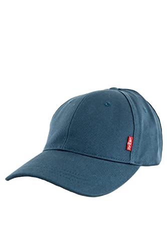 Levi's Classic Twill Red Tab Baseball Cap, Gorra de Béisbol Hombre, Azul (Navy Blue), Talla Única