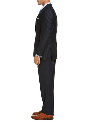GN Luciano Men's Two Button 2 Piece Modern Fit Suit Set Faint Tone On Tone3