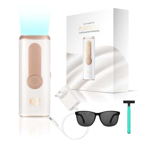 KU2 IPL Supersilk – IPL Haarentfernungsgerät für Damen & Herren – Schmerzfreie Alternative zur Laser Haarentfernung für Gesicht & Körper – Dauerhafte Haarreduktion für Zuhause KU2 IPL Supersilk – IPL Haarentfernungsgerät für Damen & Herren – Schmerzfreie Alternative zur Laser Haarentfernung für Gesicht & Körper – Dauerhafte Haarreduktion für Zuhause