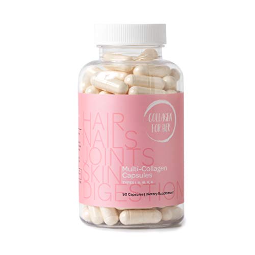 Collagen For Her: Multi Collagen Capsules (Types I, II, III, V, X)