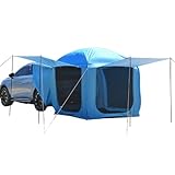 CTREVL Heckklappenzelt für 3-4 Personen, SUV-Zelte für Camping mit...