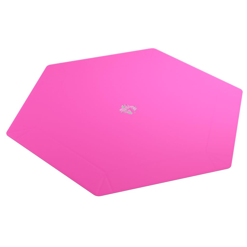 Gamegenic, Magnetic Dice Tray Hexagonal Black/Pink