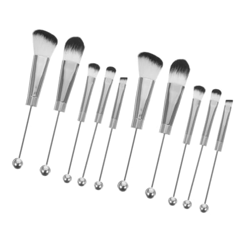 TOVINANNA 2 Sets Makeup Brush with Handle Blush Brush Soft Bristles for Smooth Application Portable Beauty Tools for Women