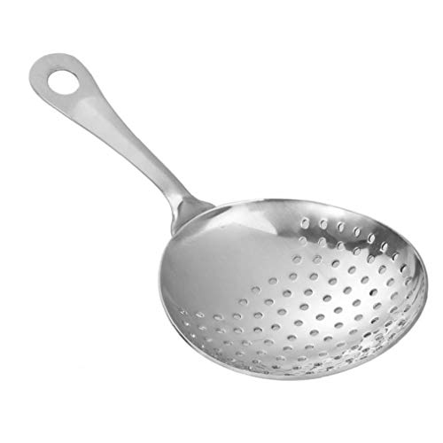 Angoter 304 in Acciaio Inox Mestolo Scolapasta Grande capacità Cucchiaio Scanalato Bar Setaccio Casalinghi per La Cucina Home Ristorante