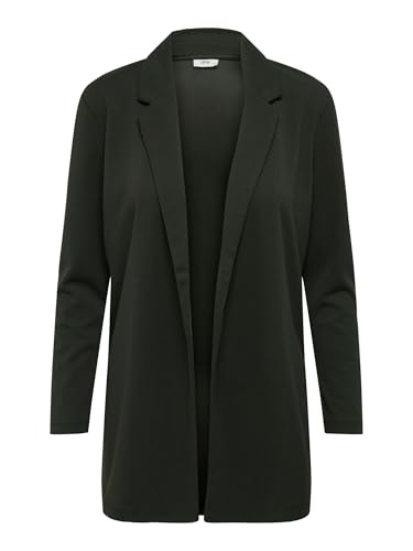 JDY Jdygeggo L/S Blazer Jrs Noos Chaqueta de Traje, Verde Oscuro, M para Mujer